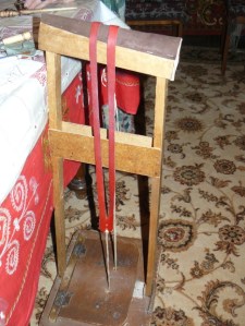 Wooden stitching stock - full size